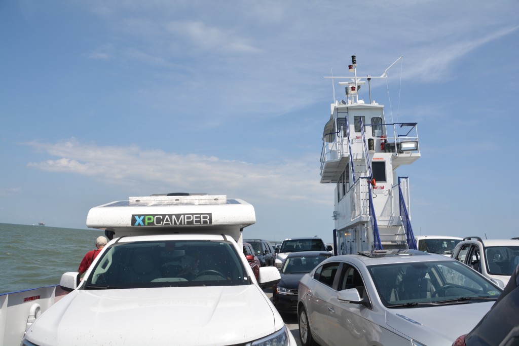 Another day and another ferry, this one connecting Dauphin Island with the mainland