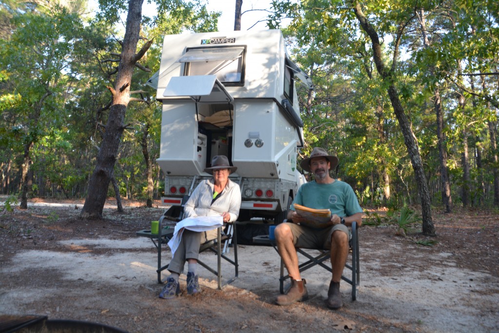 Where are we? The first coffee in the morning usually involves maps and plotting a course for the day.