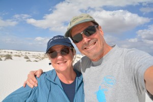 We were blinded by the beauty of White Sands National Monument