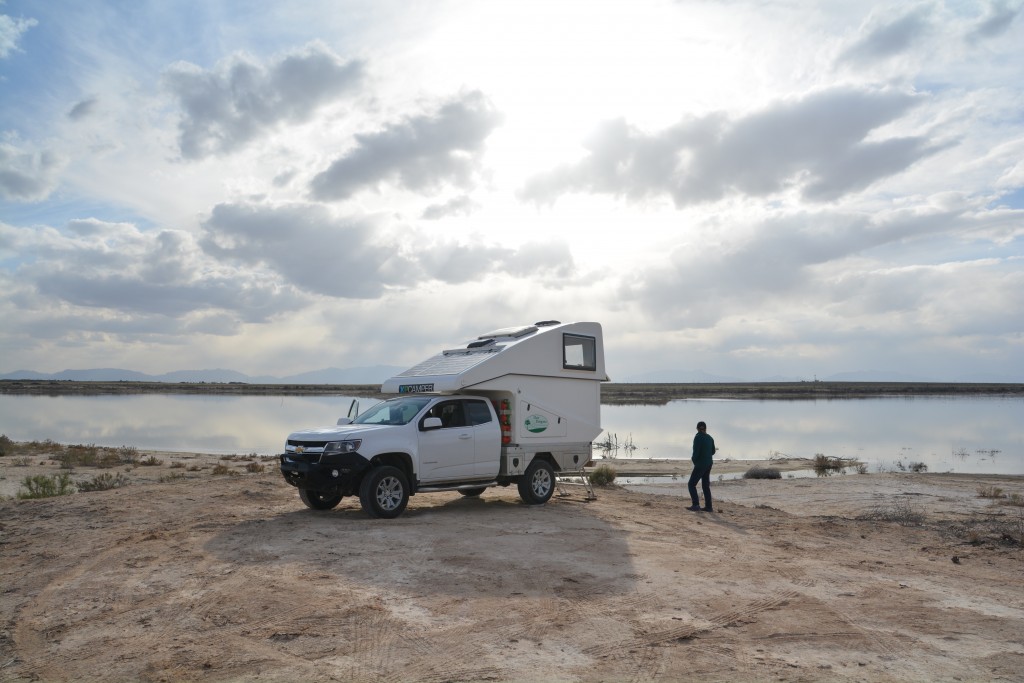 Beautiful views and a quiet night on the banks of the wildlife refuge. 