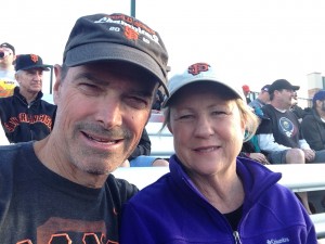 Giants fans unite at a preseason game in Scottsdale