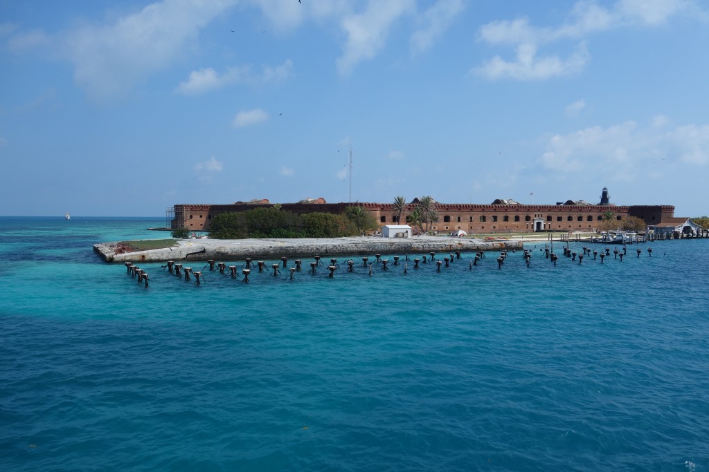 Fort Jefferson at Dry Tortugas National Park, a very cool day