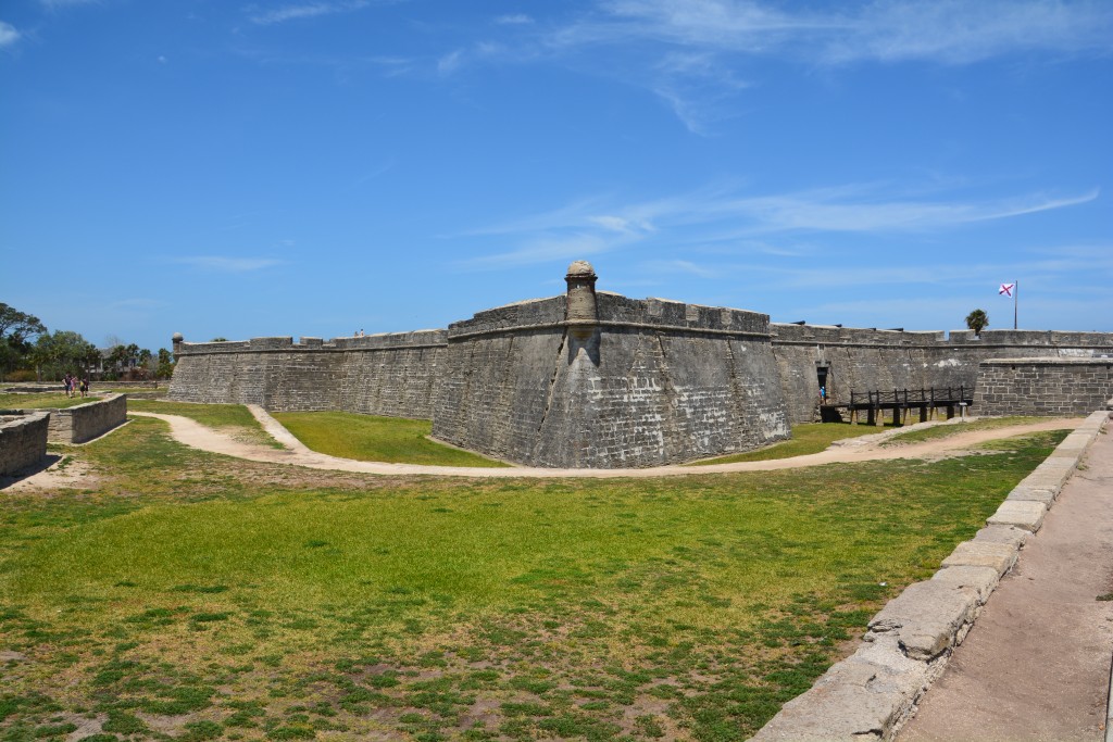Castillo de San Marcos is the standout attraction in beautiful St. Augustine - the oldest continuously inhabited town in America