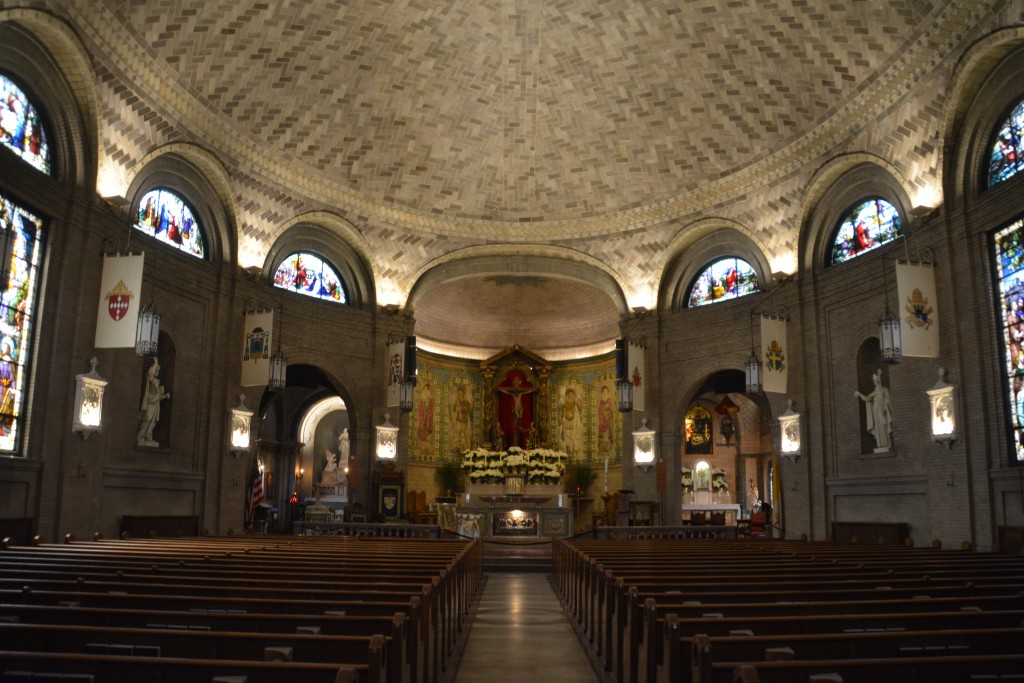The unique Basilica in Ashville