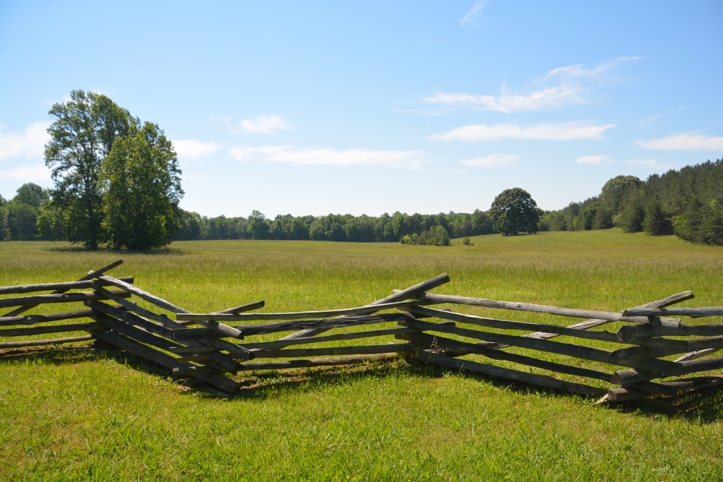 The Parkway changed a bit in Virginia with more open spaces and our favourite split rail fences
