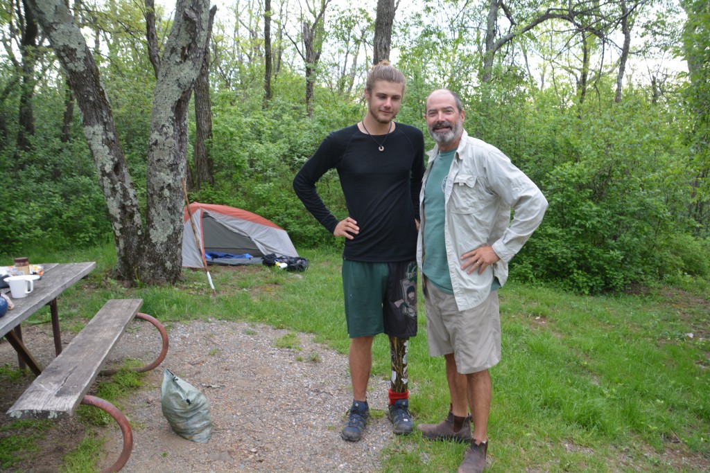 Ricky, or Captain Caveman on the trail, was an amazing young man