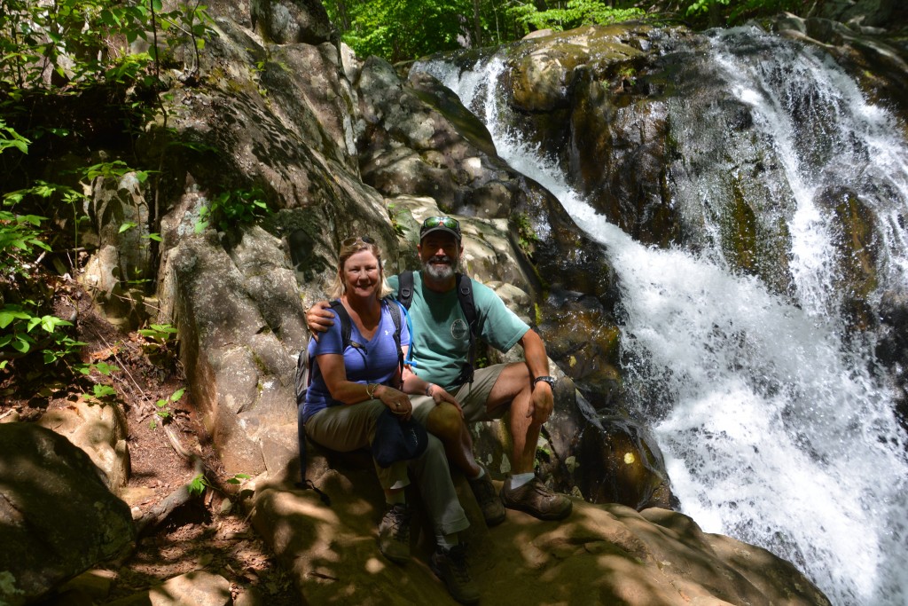 We spent a couple hours walking down to Rose River Falls, a beautiful track through the green forests 