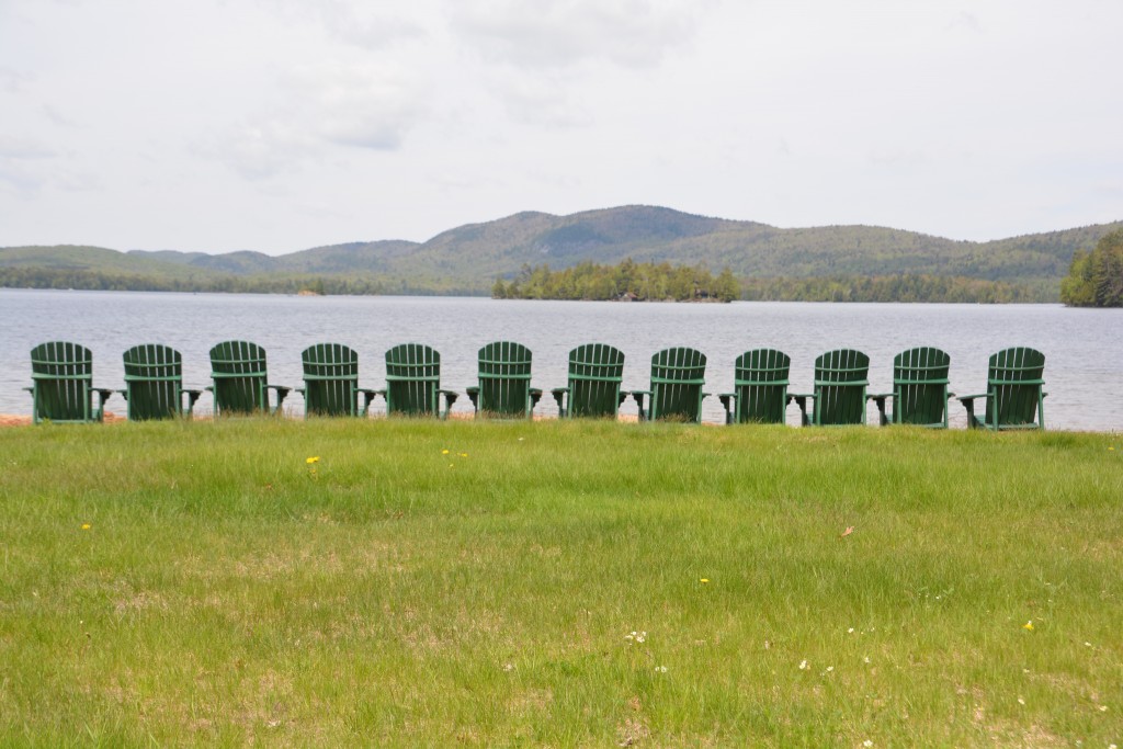 The Adirondacks even have a chair named after them and they can be seen everywhere (including on porches)