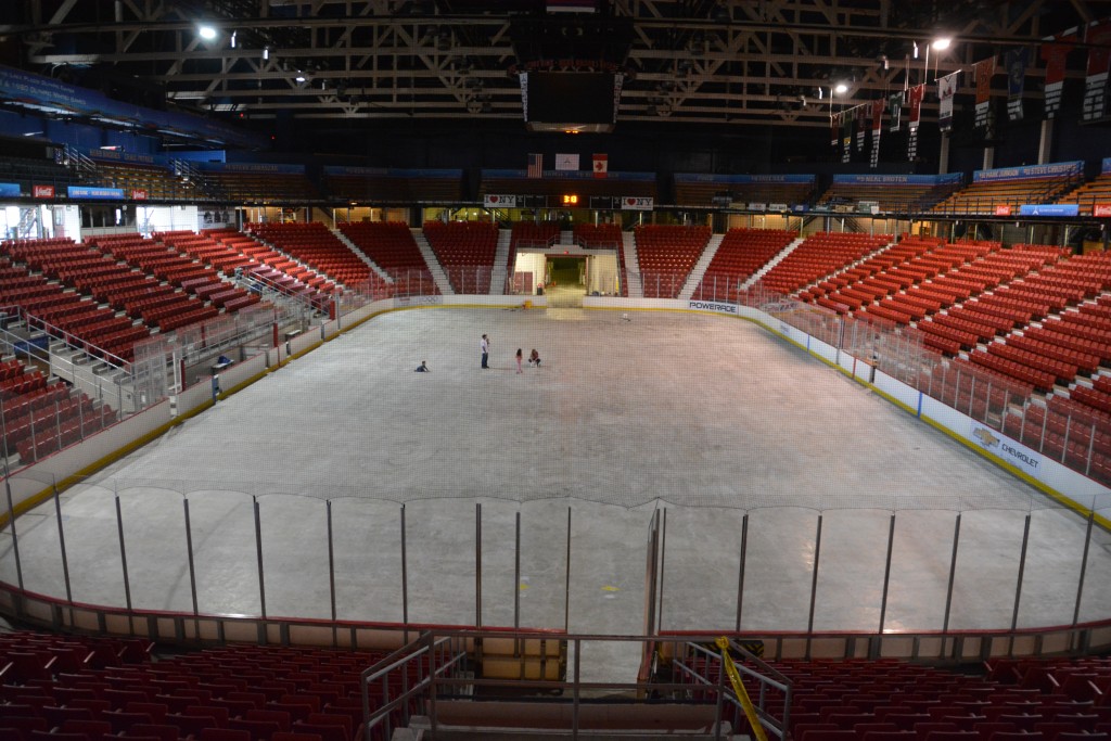 American sports sacred ground - the rink where the US beat the Soviet Union in the 1980 Olympics - the Miracle on Ice