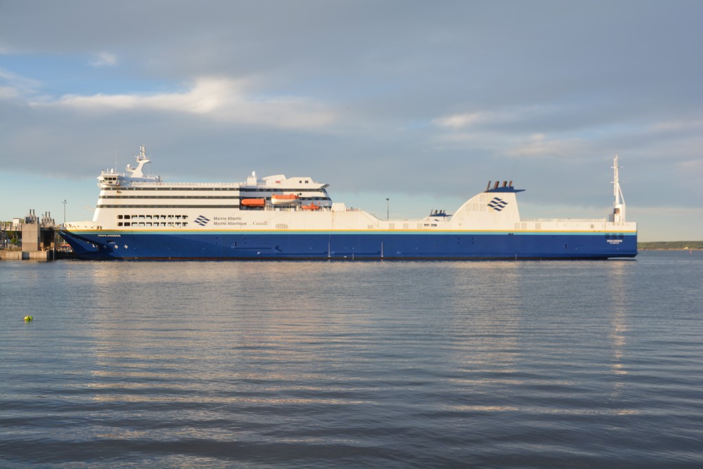 Our huge overnight ferry to Newfoundland