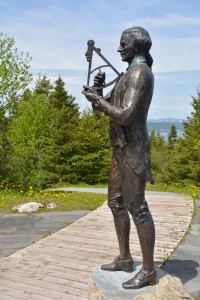 What a small world! As it happens, Captain James Cook is a hero in Newfoundland for his detailed mapping of the island