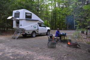 Another beautiful campsite - this time in Vermont
