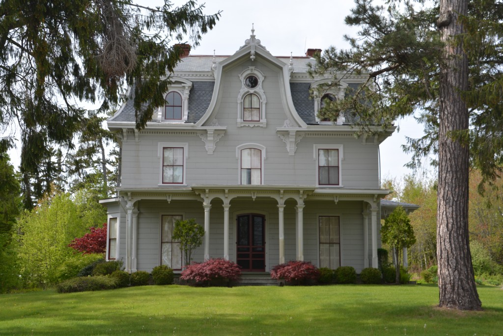 We called this increasing common and handsome roof line 'the French look'