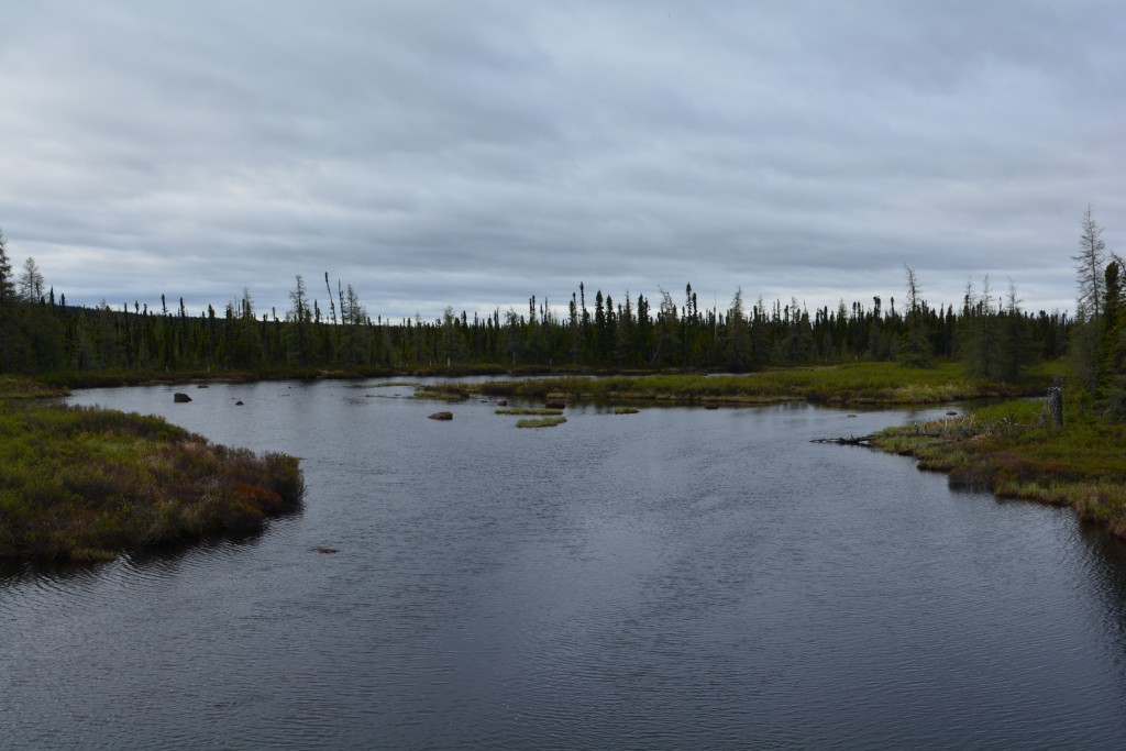 There's always a lake or river to admire as we drive along this northern road - great stuff 