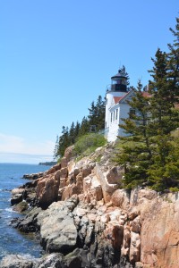 The lighthouse at Quoddy Heads the eastern most point in the United States
