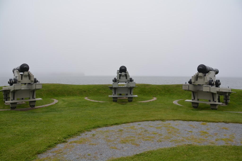 Our first scene in Canada was an old military post protecting the border from non-existent American invaders