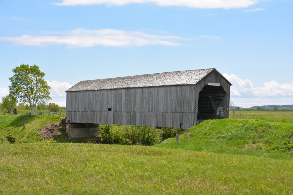 Just a reminder that the US New England area doesn't have a patent on covered bridges