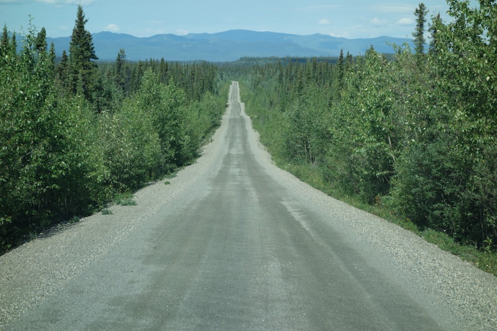 The roads in the Yukon don't lack for simplicity and patience