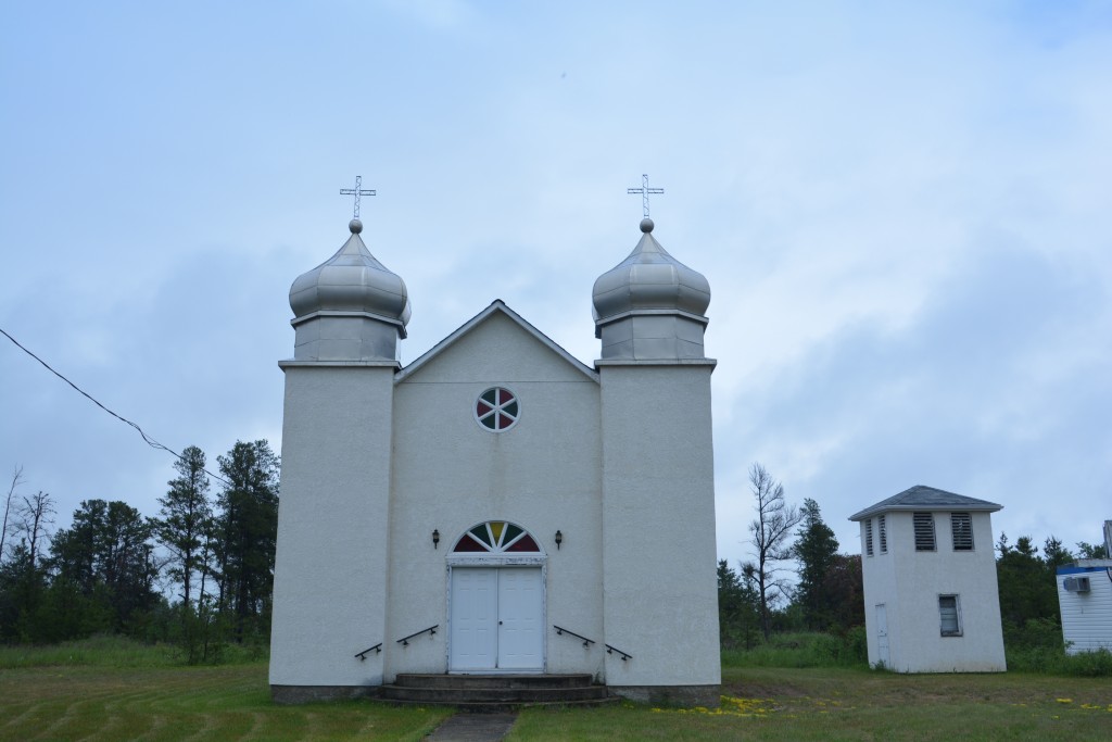Ukrainian immigrants played a huge part in turning Canada's central region into viable agricultural land and their churches are seen in many communities