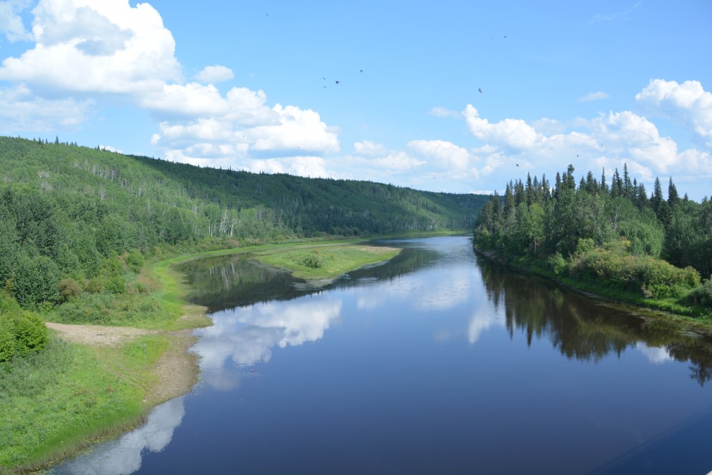 Another beautiful river - they make 'em big up here