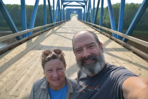 Another beautiful river, another long bridge, another amazing experience