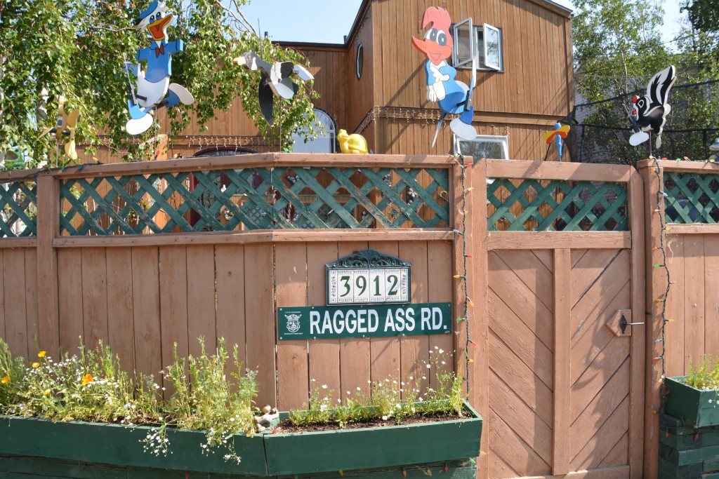 Yes, there really is a street called Ragged Ass Road
