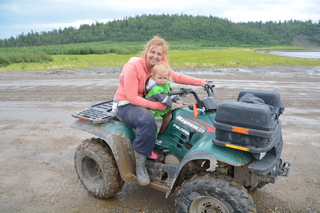 How does a young blond Ontario girl end up bringing up her two gorgeous children here - a great reminder that every person has a story