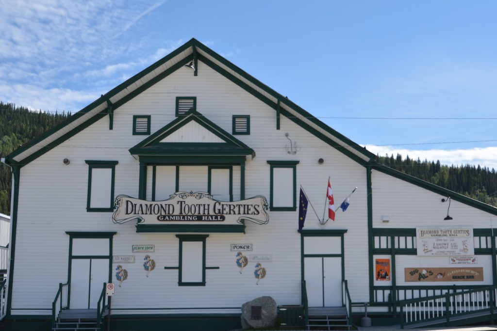 Gerties bar in Dawson City still have nightly live shows - including can can girls