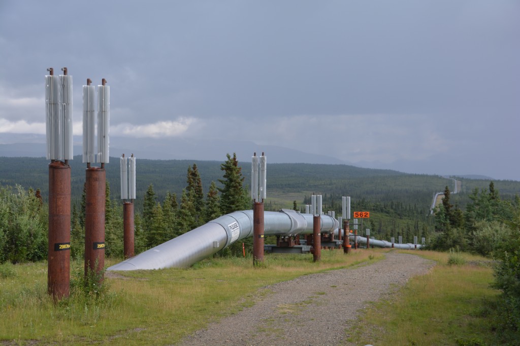 An amazing infrastructure achievement from the 1970's - the Alaskan pipeline