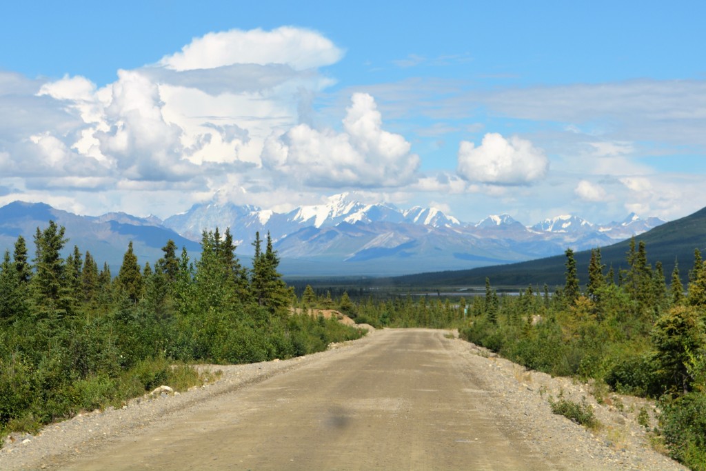 Most people don't do the Denali Highway because it is a big rough but we thought it was a highlight