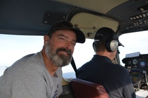 Our young pilot was keen to get as much advice as possible from me before we took off