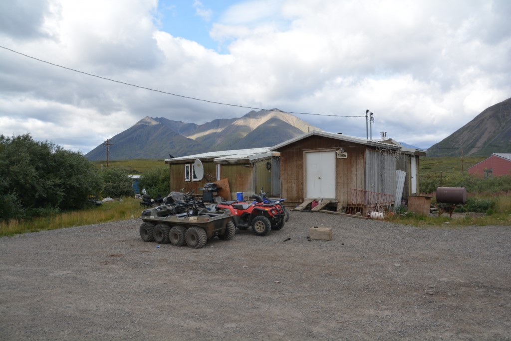 The homes in Anaktuvuk Pass were modest, that's for sure, but the people still lived a mostly subsistence existence