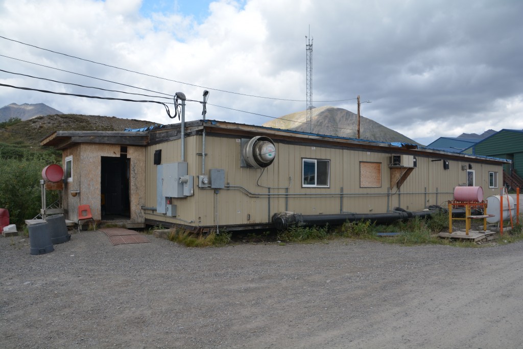 It doesn't look like much and there's no sign but this is the restaurant we had lunch in - quite an experience