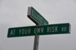 Sure, we know driving can be a risky business but this is ridiculous