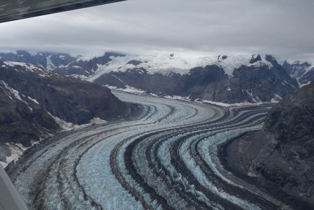 Another shot of Hopkins Glacier from further up the icefield