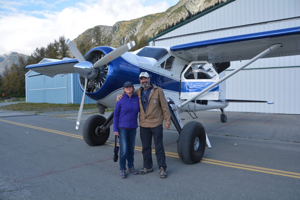 Oh no, oh yes, another scenic flight in a tiny little plane, this time over Glacier Bay National Park