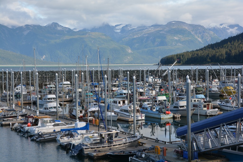 Today Haines is a small fishing community and cruise ship port at the end of a long deep fjord