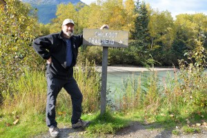 Poised at the trailhead of Alaska's most famous hike - just like I was 45 years ago
