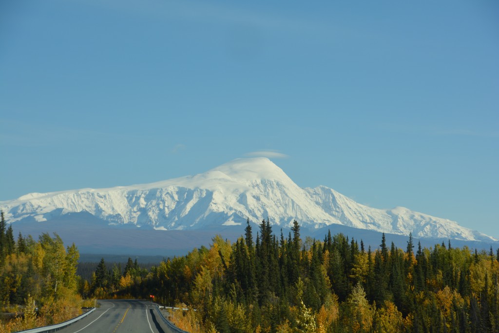 Majestic Mt. Drum which we circled around for a couple hours in the afternoon, great stuff