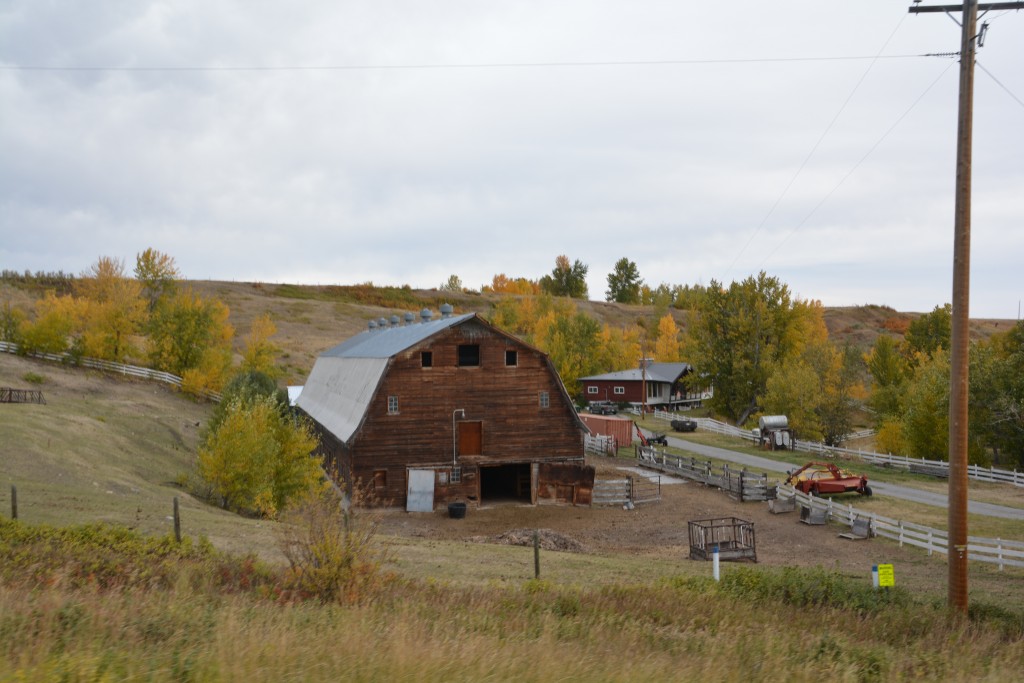 The Cowboy Trail had many great ranches - which means many great barns to photograph