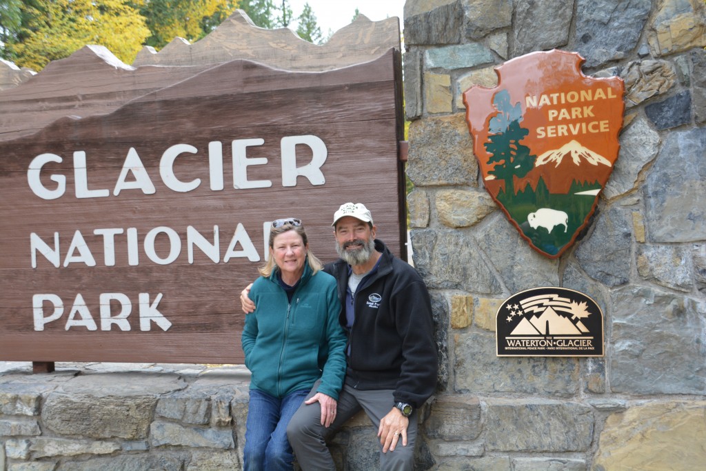 We've been hooked on glaciers this trip so this famous park had an easy pull on us