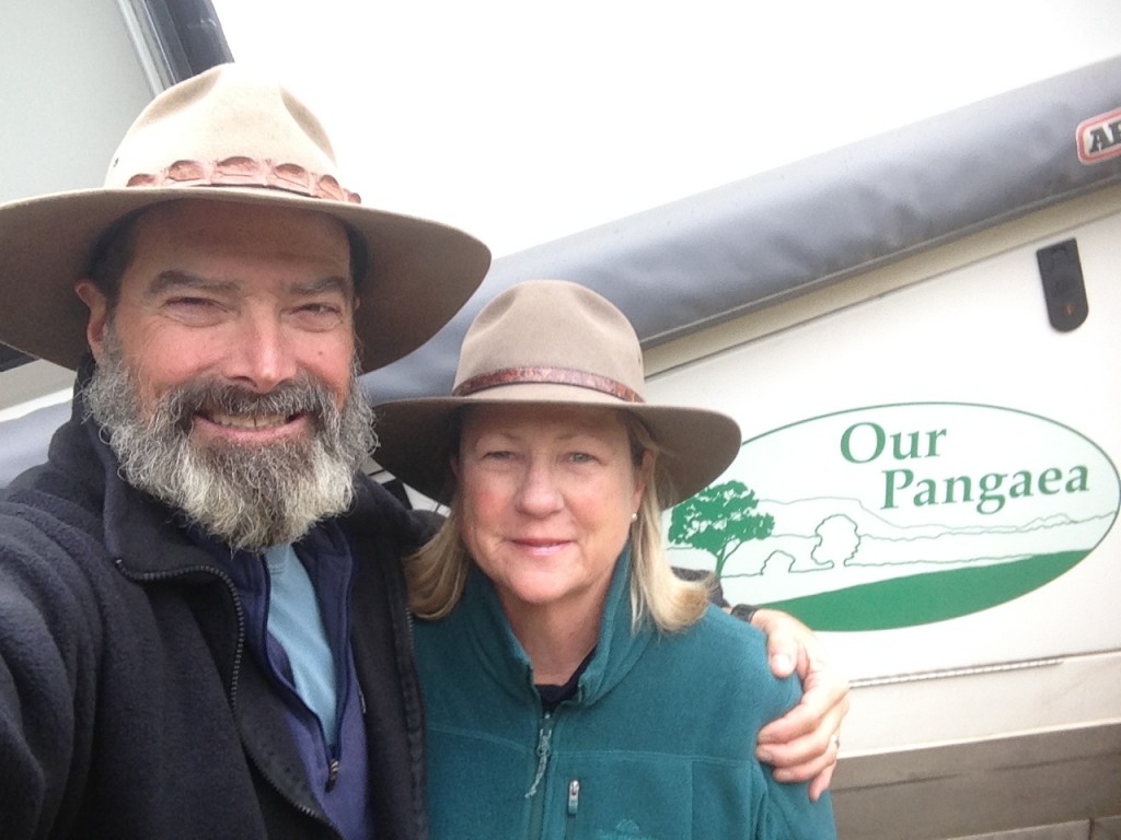 Our night in Idaho marked our 200th day on the road - we were still smiling on this major milestone